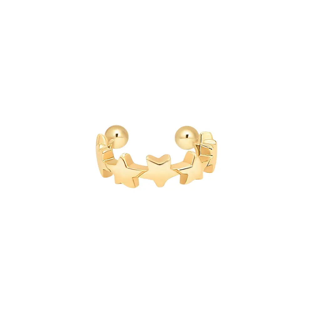 MULTI STAR CUFF 0.7G 14KY UNIT Princess Jewelry Shop