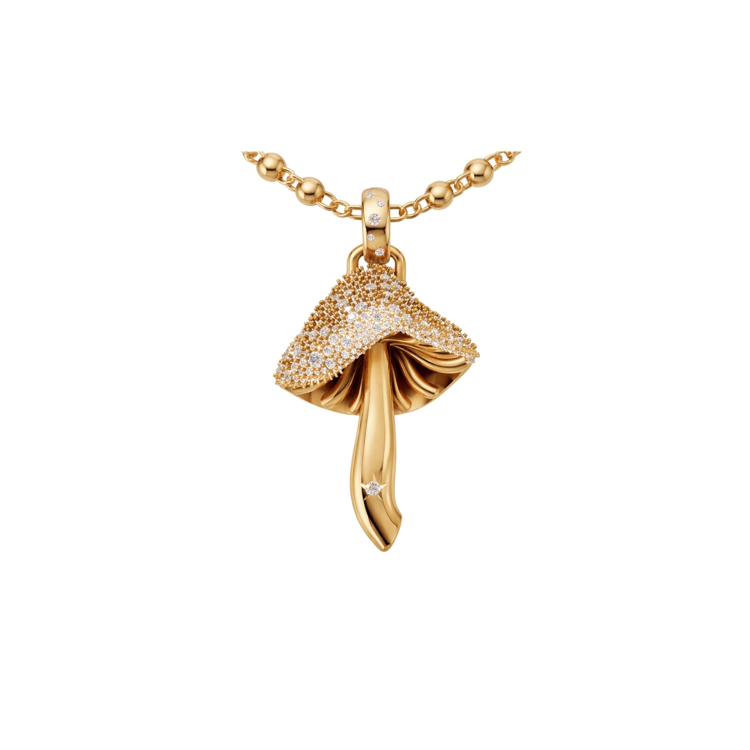 Magic Mushroom Pendant by Alessa Rocks