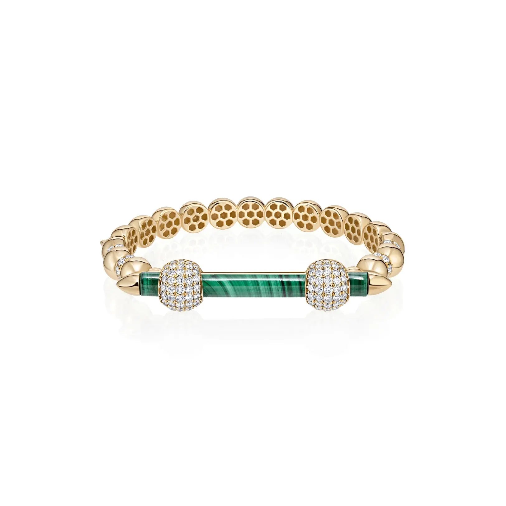 Yellow Gold Bar Bracelet
